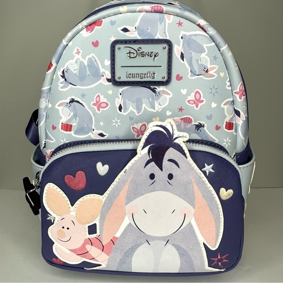 Loungefly Disney Eeyore and Piglet Backpack - Picture 5 of 6